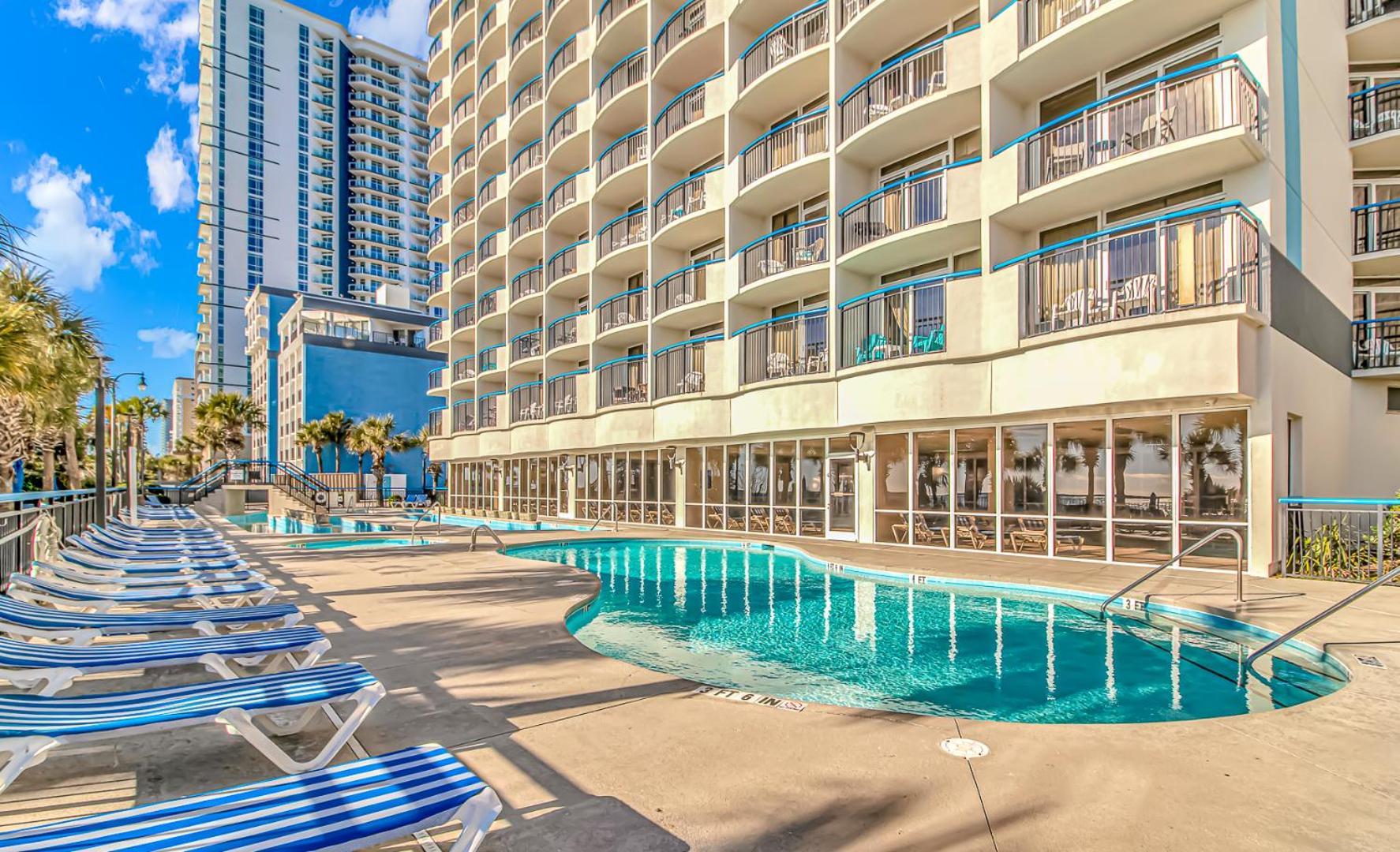Completely Renovated Oceanfront Condo - King Suite With Led Fireplace! Boardwalk 1034 Myrtle Beach Exterior photo
